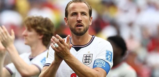 Harry Kane marca feito histórico e celebra classificação da Inglaterra na Copa