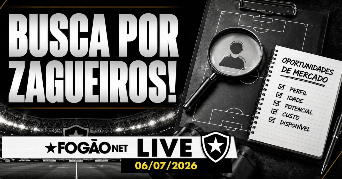 Zagueiros: Botafogo intensifica busca por reforços e desmente rumores de mercado