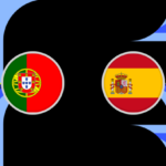 Portugal e Espanha empatam sem gols no primeiro tempo de duelo decisivo