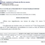 Impedimento judicial altera condução do processo envolvendo a SAF do Vasco