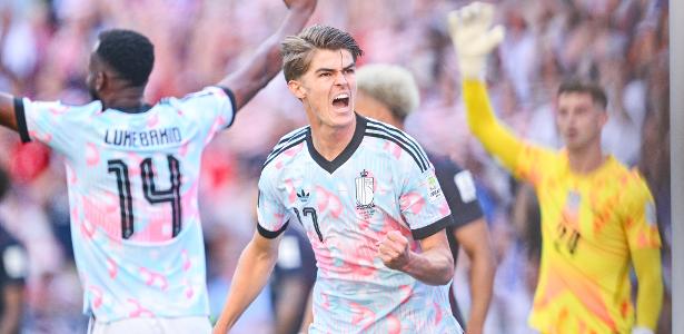 Bélgica avança com autoridade na Copa do Mundo ao golear os Estados Unidos por 4 a 1