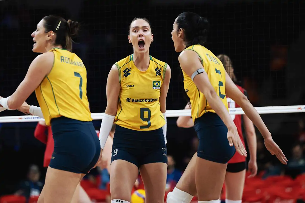Seleção feminina de vôlei inicia etapa decisiva da Liga das Nações no Japão