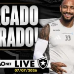 Botafogo avança na contratação de Lucas Monzón enquanto Júnior Santos segue como desfalque