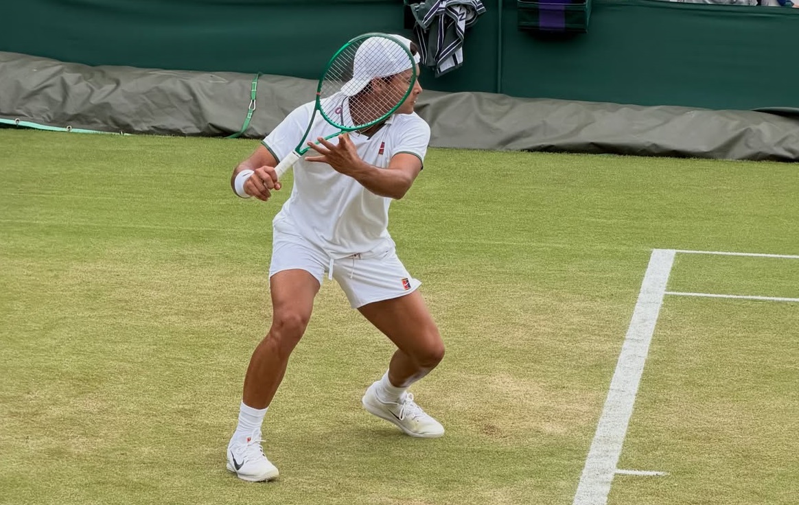 Guto Miguel é eliminado na segunda rodada do torneio juvenil de Wimbledon
