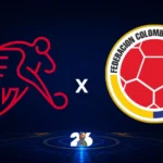 Suíça e Colômbia disputam vaga nas quartas de final da Copa do Mundo