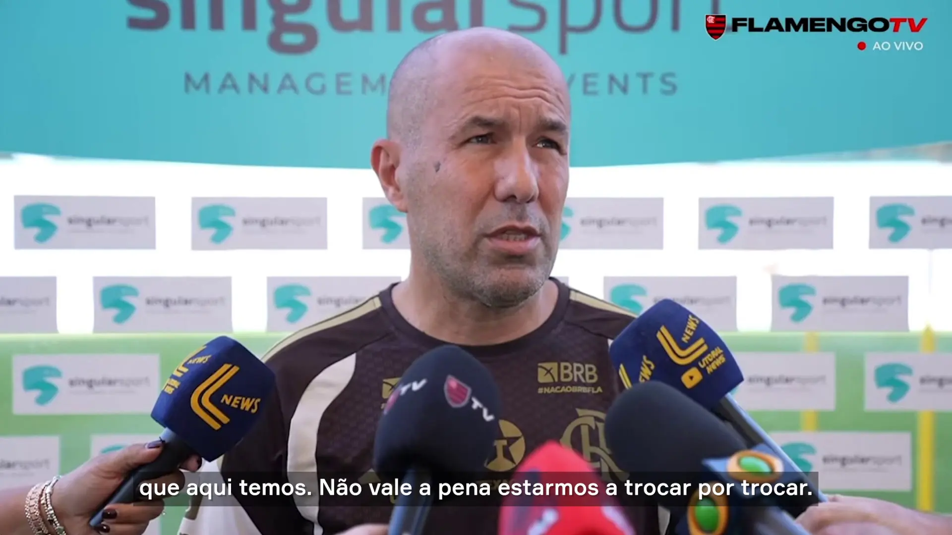 Transferências no Flamengo são avaliadas com cautela por Leonardo Jardim