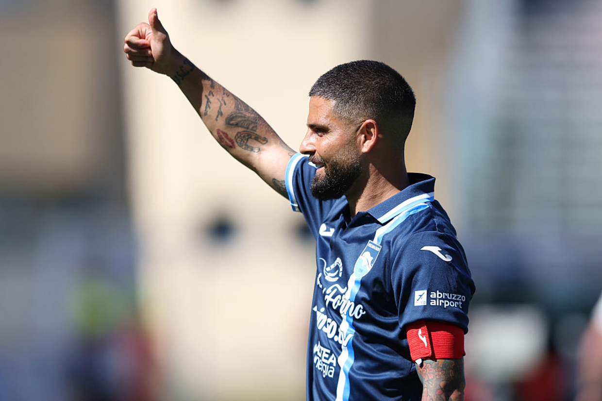 Insigne reforça a Sampdoria e permanece na disputa da Serie B italiana