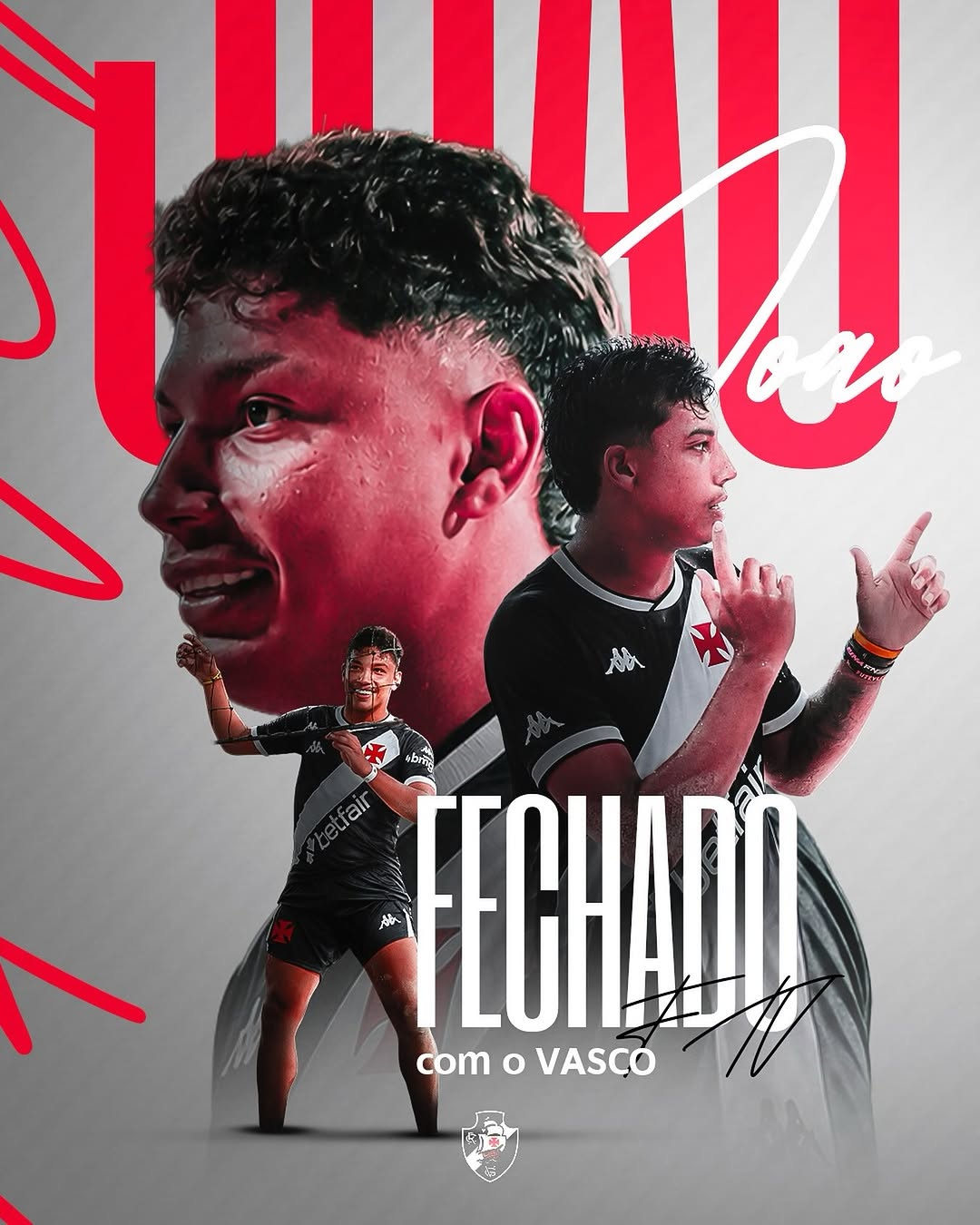 Vasco da Gama oficializa a contratação de João ET para a Liga Nacional de futevôlei