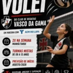 Vasco da Gama lança escolinha de vôlei para jovens atletas com início previsto em 2026