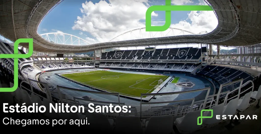 Estapar assume operação de estacionamento no estádio Nilton Santos com foco em tecnologia