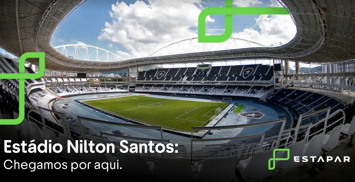 Estapar assume operação de estacionamento no estádio Nilton Santos com foco em tecnologia
