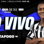 Botafogo encara o Santos pelas quartas de final do Brasileirão Sub-20