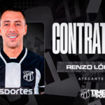 Ceará oficializa a contratação do atacante uruguaio Renzo López