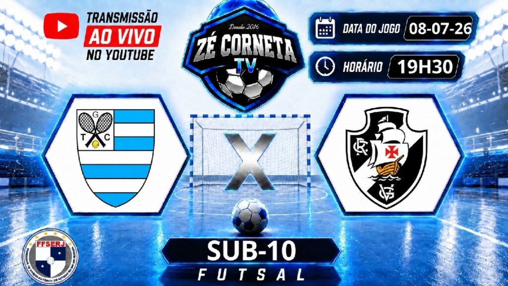 Futsal sub-10 define semifinalistas em duelo decisivo entre Grajaú e Vasco