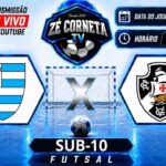 Futsal sub-10 define semifinalistas em duelo decisivo entre Grajaú e Vasco