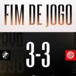 Vasco e América-rn empatam em duelo movimentado pela LNF Silver