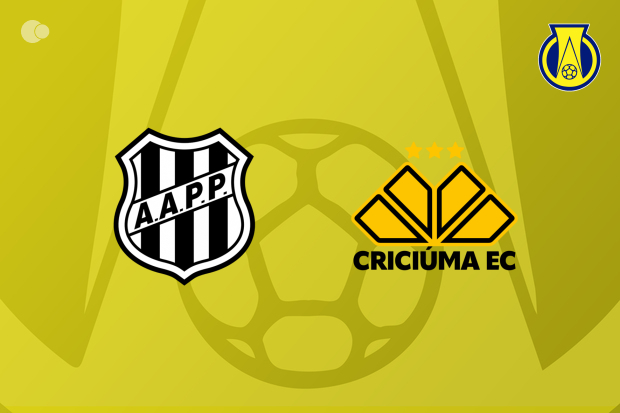 Criciúma vai para o intervalo com vitória parcial de 1 a 0 sobre a Ponte Preta.