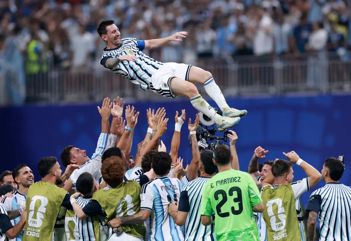 Seleção argentina abraça 'La cuarta estrela' como novo hino para a Copa de 2026
