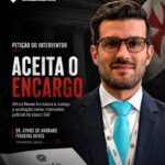 Interventor judicial da Vasco SAF: Athos Neves formaliza aceite do encargo