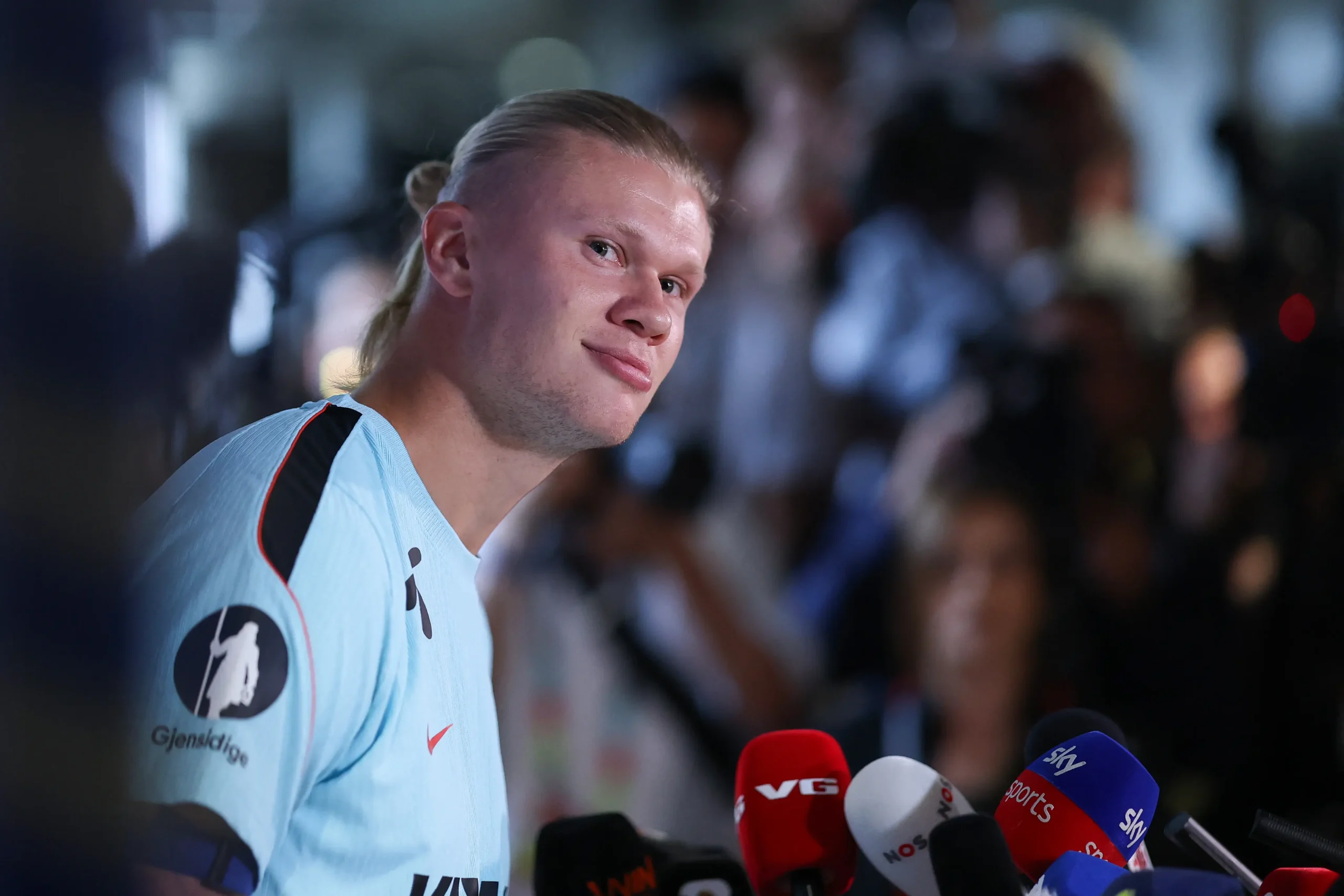 Haaland projeta confronto especial contra a Inglaterra na Copa do Mundo