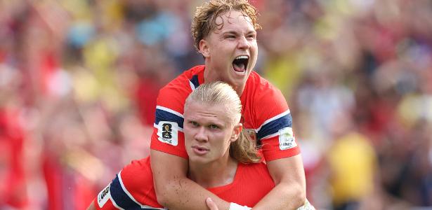 Haaland transfere favoritismo e pressão para a Inglaterra antes das quartas de final