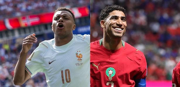 França e Marrocos definem escalações para confronto decisivo nas quartas de final