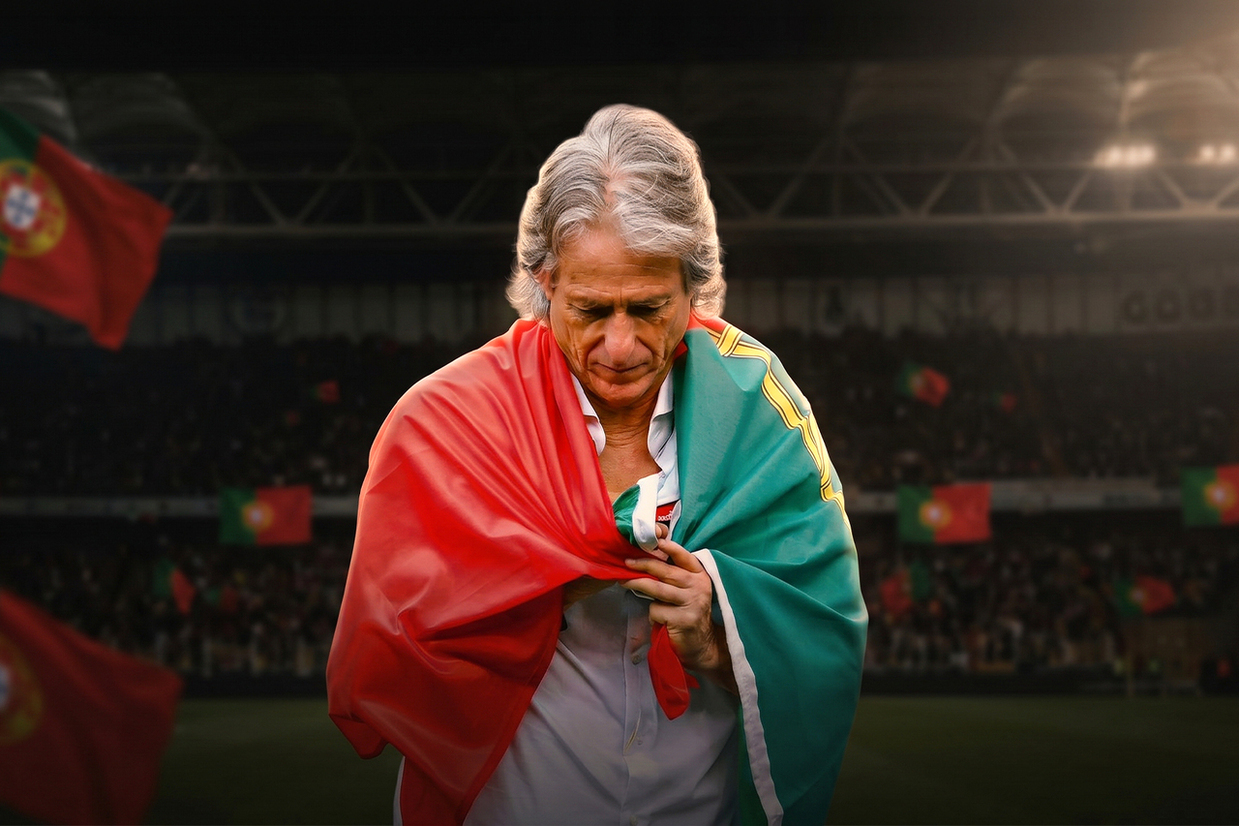 Jorge Jesus assume o comando da seleção portuguesa após saída de Roberto Martínez