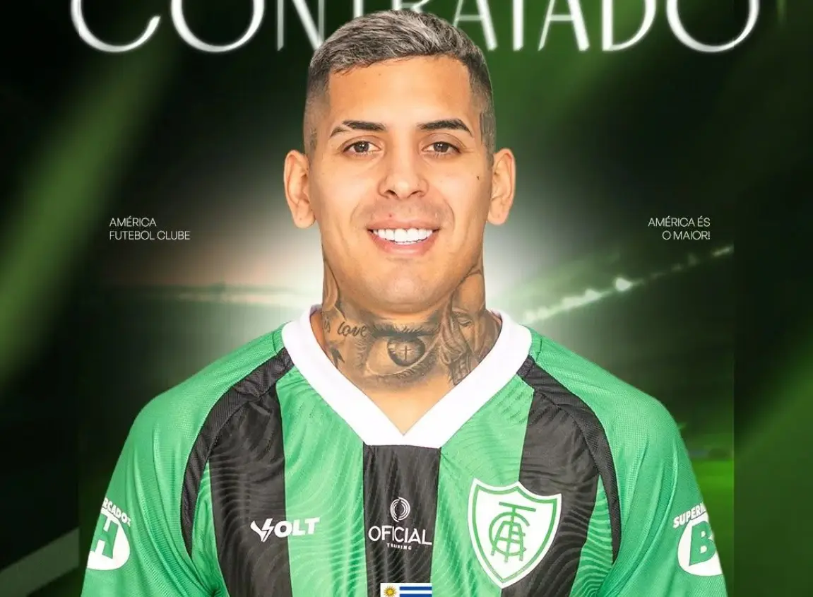 América-mg reforça elenco com atacante uruguaio e retorno de lateral para 2026