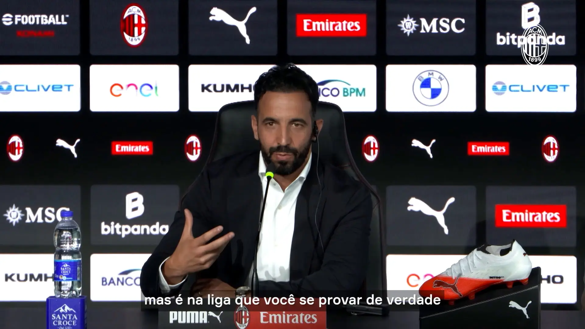 Rúben Amorim assume comando do Milan com foco na conquista da segunda estrela