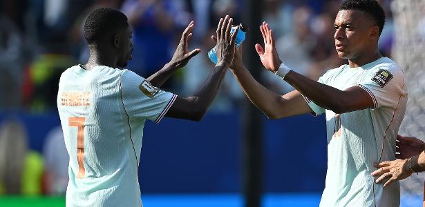 Dembélé detalha orientação tática de Mbappé que garantiu gol da França