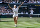 Karolina Muchova celebra retorno a uma final de Grand Slam em Wimbledon