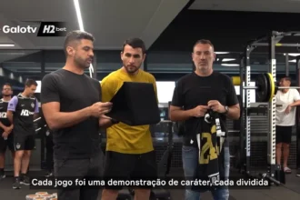Junior Alonso encerra trajetória no Atlético-mg com homenagem emocionante