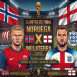 Noruega e Inglaterra duelam por vaga na semifinal da Copa do Mundo em Miami