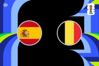 Futebol europeu: Espanha e Bélgica duelam com placar zerado