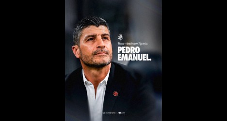 VASCO oficializa a contratação do Técnico PEDRO Emanuel até 2027