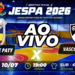 Futsal sub-6 marca abertura oficial dos Jogos Esportivos de Paty do Alferes