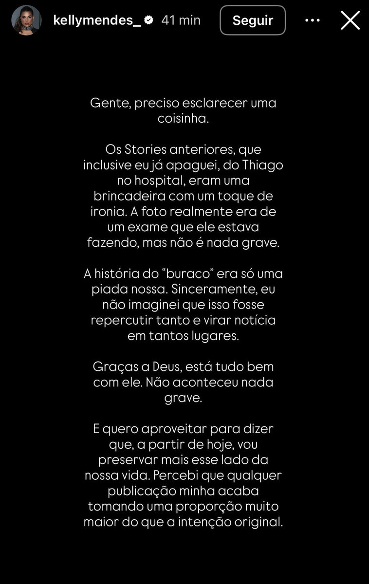 Kelly Mendes desmente boato sobre lesão de Thiago Mendes após repercussão nas redes