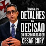 Decisão de Cesar Cury impõe novas regras de governança para a SAF do Vasco