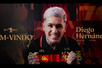 Sport oficializa contratação do meia-atacante Diego Hernández até 2027