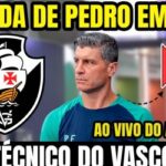 Pedro Emanuel desembarca no Rio de Janeiro para assumir comando técnico do Vasco
