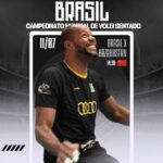 Mundial de Vôlei Sentado: Brasil enfrenta Cazaquistão em busca de avanço na China