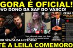 Justiça suspende intervenção na SAF do Vasco e devolve comando a Pedrinho