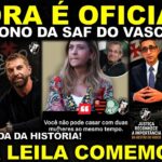 Justiça suspende intervenção na SAF do Vasco e devolve comando a Pedrinho