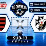 Futsal sub-13 define finalista em clássico entre Flamengo e Vasco