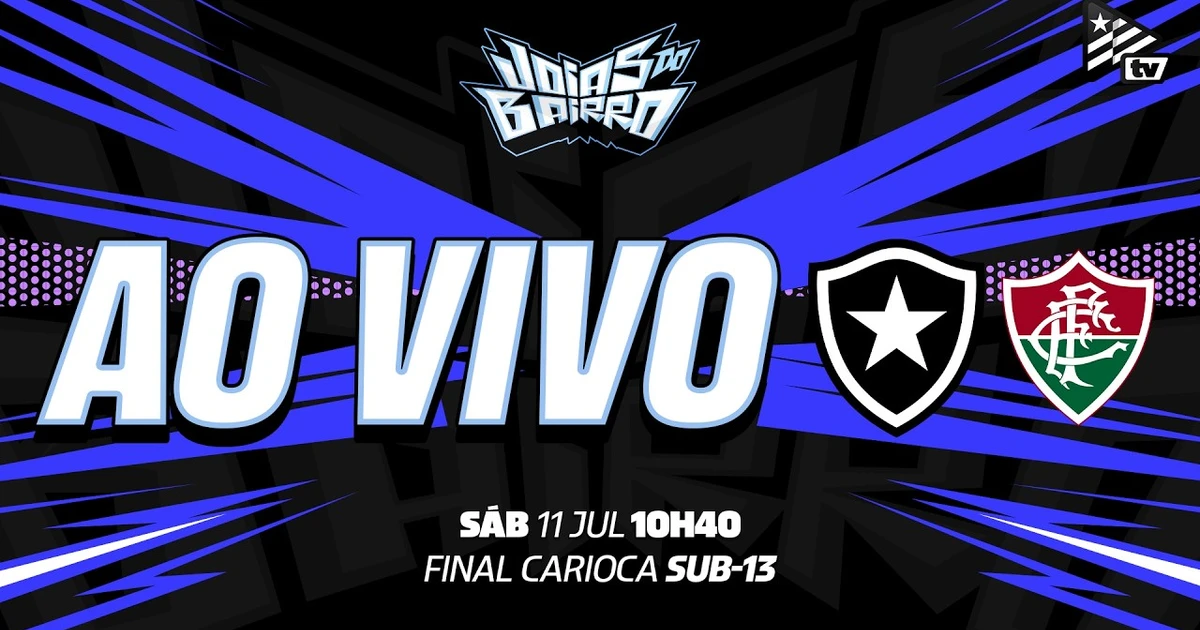 Botafogo e Fluminense decidem o título do Campeonato Carioca Sub-13