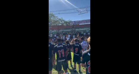 Vasco conquista o Campeonato Carioca na categoria sub-15 com celebração intensa