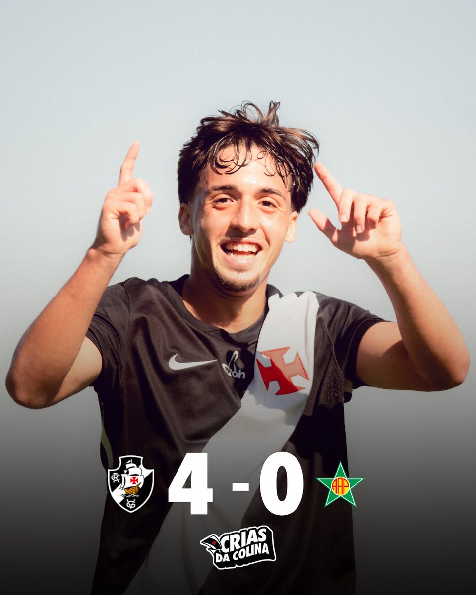 Vasco goleia Portuguesa e garante vaga na semifinal do OPG sub-20