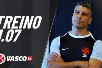 Vasco da Gama detalha preparação do elenco em treino realizado no dia 11 de julho