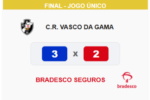 Vasco conquista título carioca sub-15 em final emocionante contra o Bradesco Seguros