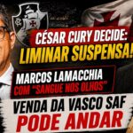 Decisão judicial impulsiona venda da Vasco SAF e negociação com Marcos Lamacchia
